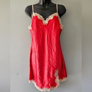Victoria Secret Satin Slip Dress Large, Long Camisole